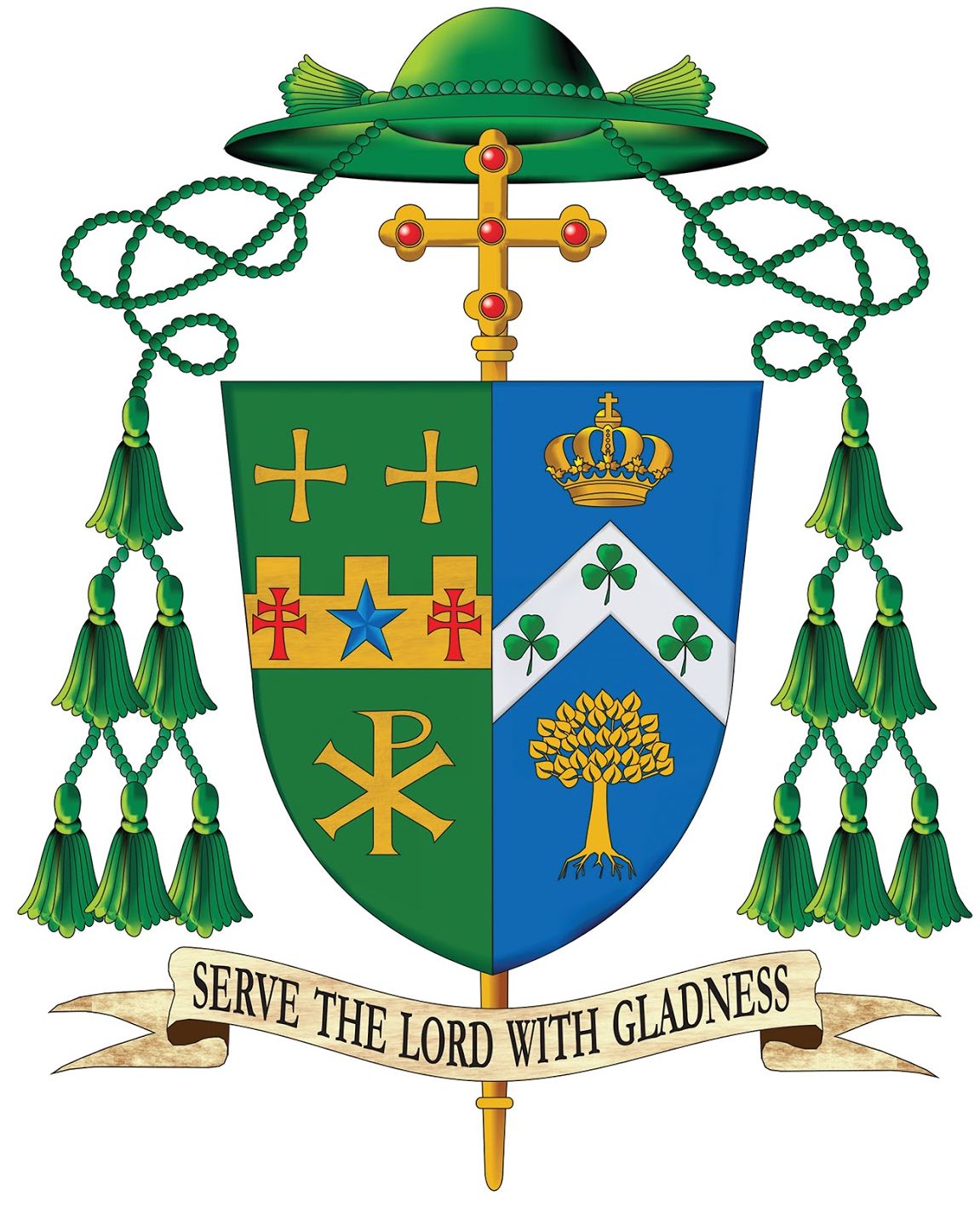 Bishop Malesic Coat of Arms